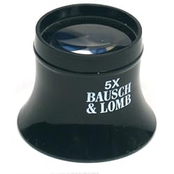 Bausch & Lomb Watchmaker Loupe 5X Magnification Lens