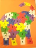 Kingsbridge Foam Puzzle ~ Elephant of Numbers