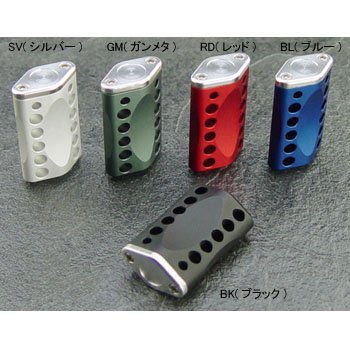 ドレス(DRESS) ランバスタイプグリップ(1個入) SV(シルバー) 20mm LD-OP-1090