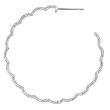 Sterling Silver Large Textured Scalloped Hoop Earrings