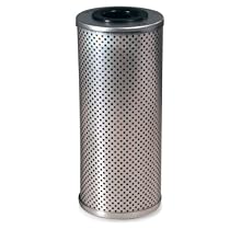 Schroeder K25 E-Media Hydraulic Filter Cartridge, Cellulose, Removes Rust, Metallic Debris, Fibers, Dirt; 9" Height, 3.9" OD, 1.625" ID, 25 Micron