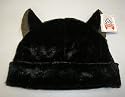 BLACK CAT ANIME KITTY GOTH RAVE COSPLAY CAP HAT