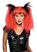 Futuristic Witch Red Wig for Scary Halloween Costume