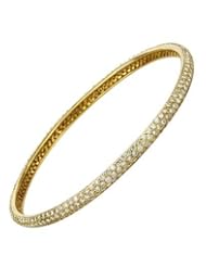 CLK Diamond 14K Yellow Gold 6.65CTW Diamond Bracelet