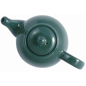 Dexam London Pottery 4 Cup Globe Teapot Green