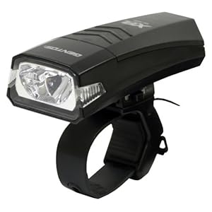 【クリックで詳細表示】Amazon.co.jp ｜ GENTOS(ジェントス) バイクライト XB 350B 【明るさ110ルーメン/実用点灯5時間】 ブラック XB-350B ｜ スポーツ＆アウトドア 通販