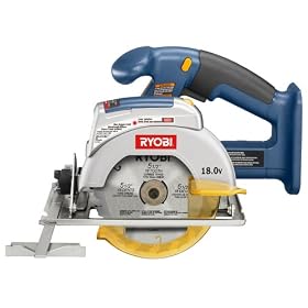 Factory-Reconditioned Ryobi ZRP500 One+ Circular Saw with Laser (Bare Tool) by Ryobi
