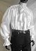 SATIN PASTORENHEMD HEMD HOCHZEIT GR. M-XXL 1637 Weiss