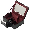 Wolf Designs Women's Queen's Court Collection Black Small Travel Case #357061