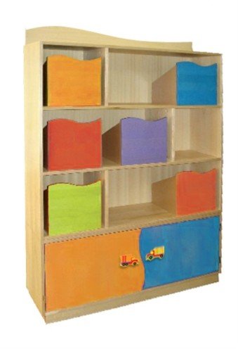 Boys Like Trucks 2-Door Organizer Unit