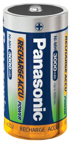 Panasonic P14P/2BC Rechargeable Accu Power C Batterie (1,2V, 3000mAh, 2-er Pack) Preisvergleich