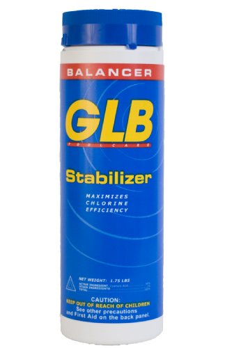 Best Price GLB Pool and Spa Products 71265 1-3/4-Pound Chlorine Stabilizer