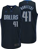 Dirk Nowitzki adidas Graystone Dallas Mavericks Swingman Jersey