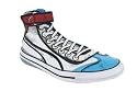PUMA 917 MID FAC CANVAS TRAINERS WHITE/RED