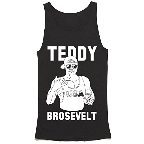 Teddy Brosevelt Tank Top - Funny Bro Tank - USA Shirt - Party Tank Top - America