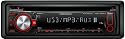Kenwood KDC-4051UR CD-MP3-Tuner (Front-USB und AUX-In) schwarz mit roter Tastenbeleuchtung