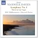 Maxwell Davies: Symphony 1 (Mavis In Las Vegas) (Naxos: 8572348)