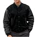 Port Authority - Wool and Leather Letterman Jacket (J783)
