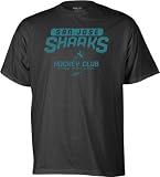 San Jose Sharks -Black- Hockey Club T-Shirt