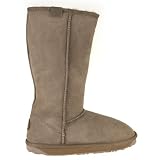 EMU Womens Fur Boots Stinger Hi W10001 Mushroom
