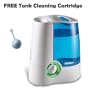 Vicks V745A Warm Mist Humidifier with Auto Shut-Off with FREE ProTec Humidifier Tank Cleaning Cartridge