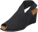 Gentle Souls Women's Gabe in the Woods Slingback Sandal,Black,7 M US