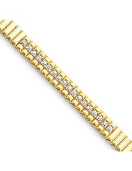 14k AA Diamond tennis bracelet Diamond quality AA (I1 clarity, G-I color)