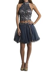 Sexy A-line Cocktail Short Beaded Sequined Lace Evening Dress/Homecoming Dress/Prom Dress/Party Dress 
