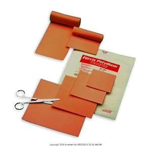 PolyMem QuadraFoam Wound Dressings, Polymem Cloth Drsg 3X1 in, (1 BOX, 20 EACH)