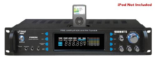 Pyle P1002AI Sale ∣ ⊳ Greatest Buy Pyle P1002AI 1000 Watts Hybrid Receiver and Pre-Amplifier with AM-FM Tuner/iPod Docking Station