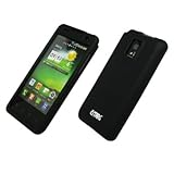 EMPIRE Black Rubberized Hard Case Cover for T-Mobile LG G2X