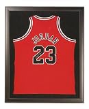 Michael Jordan Autographed Red 1998 Bulls Jersey Framed