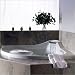 Jacuzzi T601959 White Fiore- Corner/Drop In Jetted Tub with Center Drain and Right Ha...