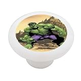 The Incredible Hulk Decorative High Gloss Ceramic Drawer Knob