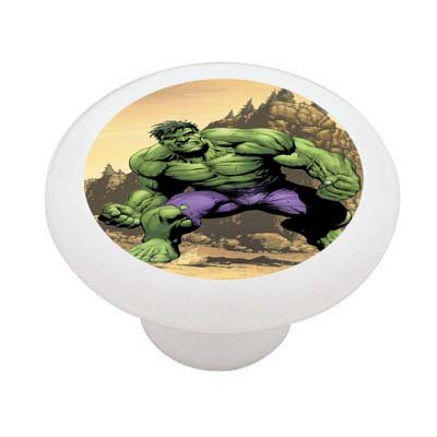 The Incredible Hulk Decorative High Gloss Ceramic Drawer Knob