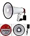 New 30 Watt Megaphone Bullhorn Microphone Siren Speaker Music