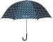 Playshoes Kinder-Regenschirm Punkte marine