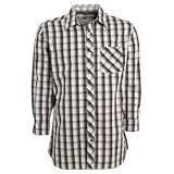 Rocha.John Rocha- Brown check shirt