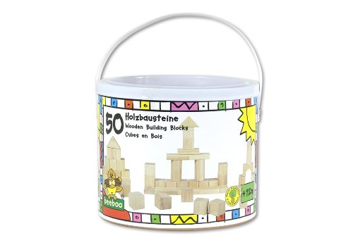 The Toy Company 22267 - Beeboo Holzbaukl&ouml;tze, naturfarbe