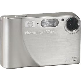 HP R727 6.2 MP Digital Camera with 3x Optical Zoom and Camera Dock