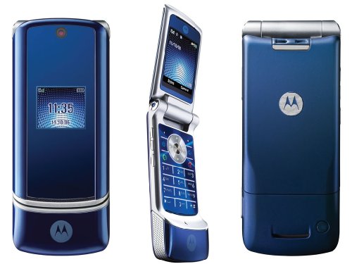 Motorola - Téléphone portable K1 Version MEDIUM - Bleu