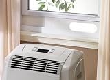 DeLonghi PAC-A130HPE 13,000 BTU Air to Air Portable AC with Heat Pump & R410A Refrigerant Gas