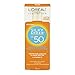 L'Oreal Paris Advanced Suncare Sunscreen SPF 50 Plus Liquid Silk Sunshield For Face, 1.7 Ounce