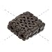 Brown Jade Serpentine Carved Large Tibetan Endless Knot Bead 36mm X 28mm (1 Bead)
