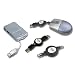 Laptop Accessory Kit #C4 Port Slvr Mini USB Hub