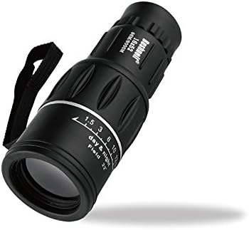 Super Clear 16x52 Dual Focus Optics Zoom Monocular Telescope, Day and Night Vision, for Birds/Wildlife/hunting/camping/hiking/Tourism/Armoring 66m/ 8000m