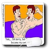Londons Times Famous People Places Books Cartoons - SIAMESE TWIN DILEMMA - Mouse Pads