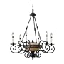 Kenroy Home 10206RBRZ Windemere 7-Light Chandelier, Royal Bronze