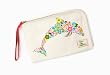 Dolphin Peace and Love Cream Wallet