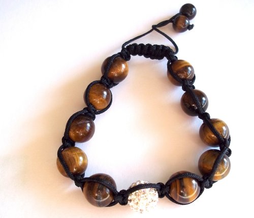 Tiger Eye Shamballa